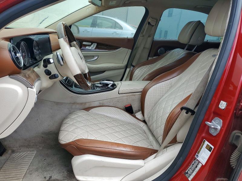 2017 Mercedes-benz E-class VIN WDDZF4JB5HA122684 COPART salvage auction — FRONT END, Ca - Dis/Dlr/Exp Only Clean Title, sold $5,500 on 2026-07-31 (photo 7)