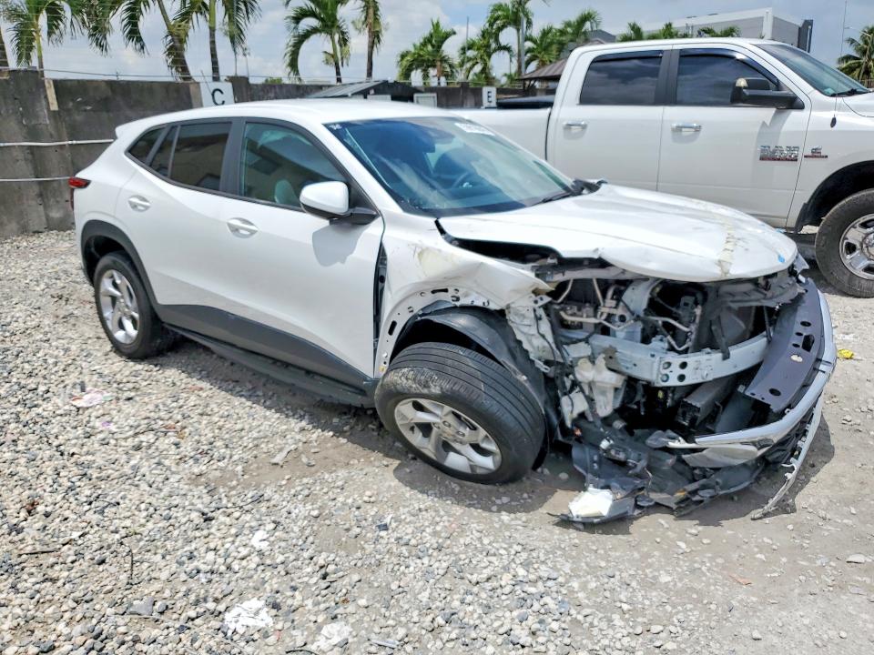 2024 Chevrolet Trax VIN KL77LFE20RC002391 COPART salvage auction — FRONT END, Pa - Certificate Of Salvage, sold $4,750 on 2026-07-24 (photo 4)