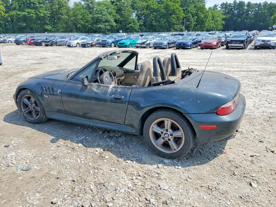 2000 BMW Z3 VIN WBACH9343YLF89676 COPART salvage auction — BURN, MA - CERT OF TITLE-RECONSTRCTD COLL, sold $350 on 2026-08-06 (photo 2)