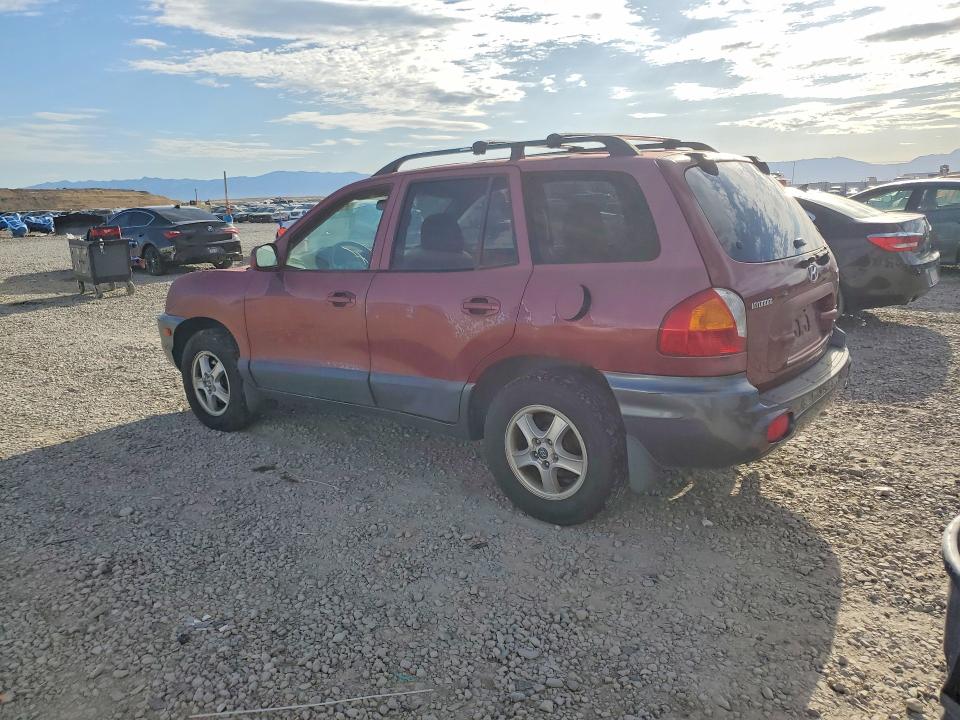 2004 Hyundai Santa fe VIN KM8SC73D74U624623 COPART salvage auction — REAR END, Ut - Certificate Of Title, sold $200 on 2026-07-07 (photo 2)