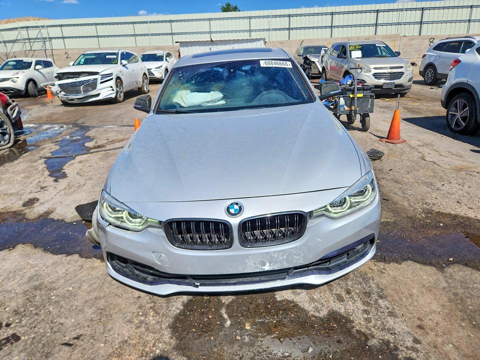 2018 BMW 3er VIN WBA8B9C50JEE83311 COPART salvage auction — SIDE, Nm - Cert Of Title-Salvage, sold $1,300 on 2026-08-20 (photo 5)
