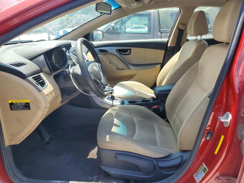 2011 Hyundai Elantra VIN KMHDH4AE7BU103578 COPART salvage auction — MECHANICAL, KY - CERTIFICATE OF TITLE, sold $600 on 2026-07-31 (photo 7)