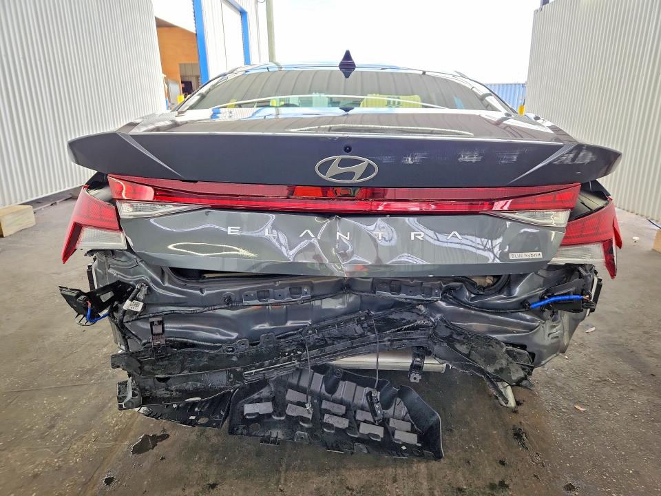 2026 Hyundai Elantra VIN KMHLM4DJ6TU184204 COPART salvage auction — REAR END, FL - CERTIFICATE OF TITLE, sold $6,600 on 2026-07-13 (photo 6)