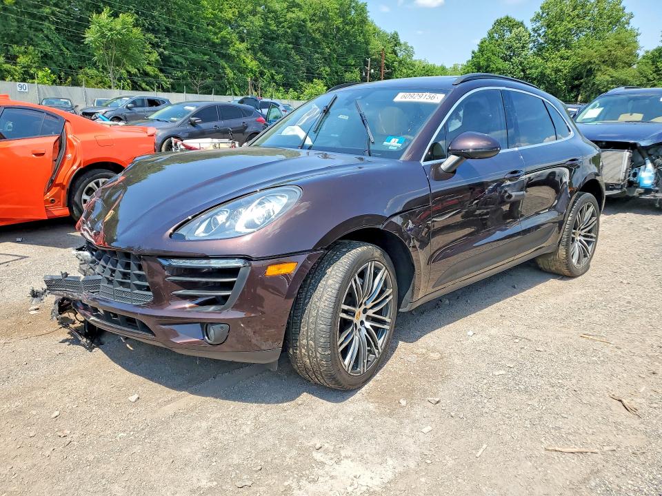 2018 Porsche Macan VIN WP1AB2A57JLB34944 COPART salvage auction — FRONT END, Salvage Title, sold $4,050 on 2026-08-24 (photo 1)