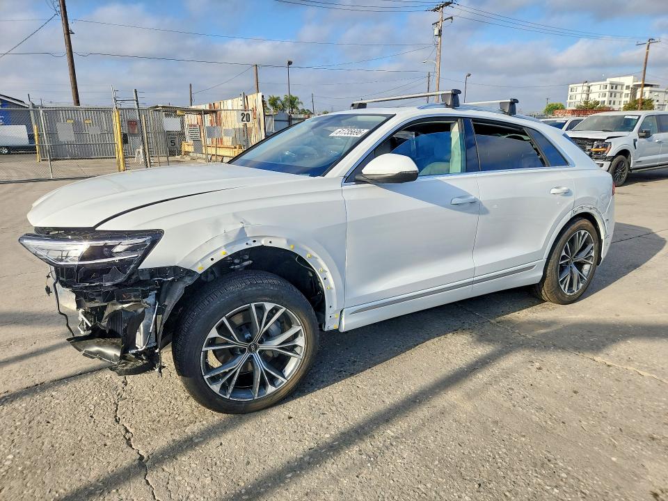 2026 Audi Q8 VIN WA1BVBF1XTD031334 COPART salvage auction — FRONT END, FL - CERT OF TITLE SLVG REBUILDABLE, sold $37,250 on 2026-07-27 (photo 1)