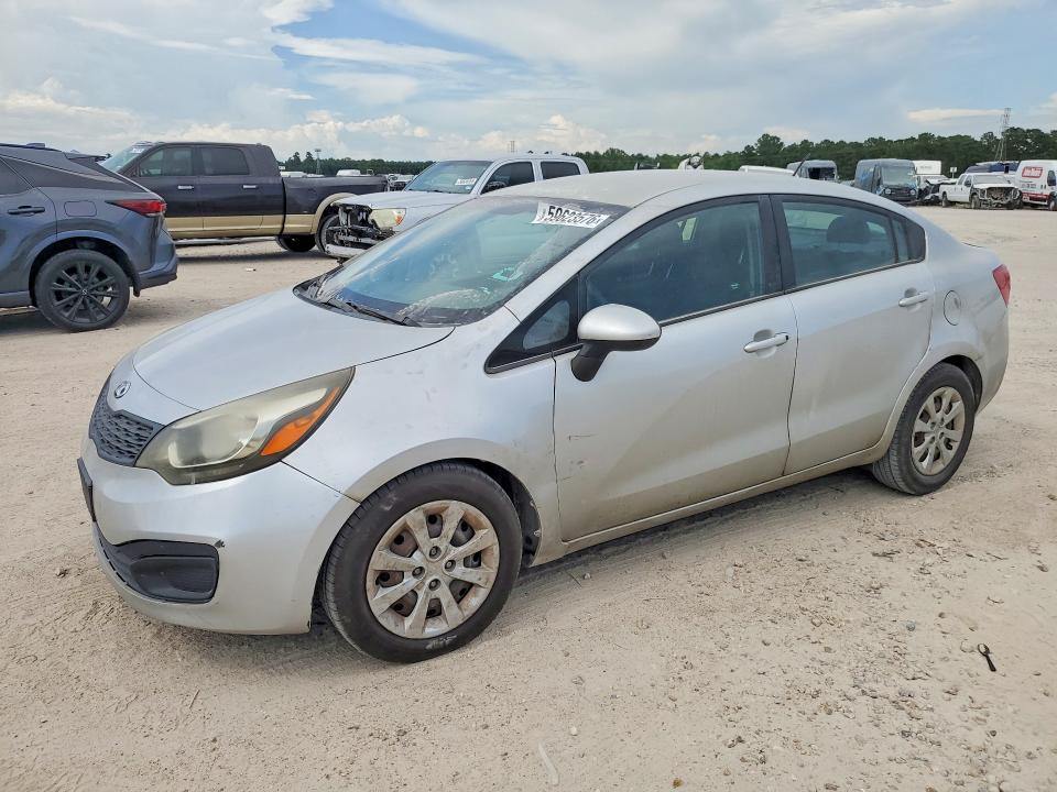 2015 Kia Rio VIN KNADM4A39F6505978 COPART salvage auction — REAR END, Tx - Salvage Vehicle Title, sold $1,050 on 2026-07-31 (photo 1)