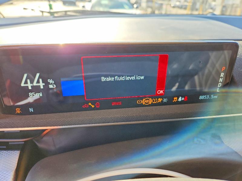 2022 Ford Mustang mach-e VIN 3FMTK1RM2NMA18440 COPART salvage auction — FRONT END, Ca - Salvage Certificate, sold $10,600 on 2026-07-15 (photo 9)