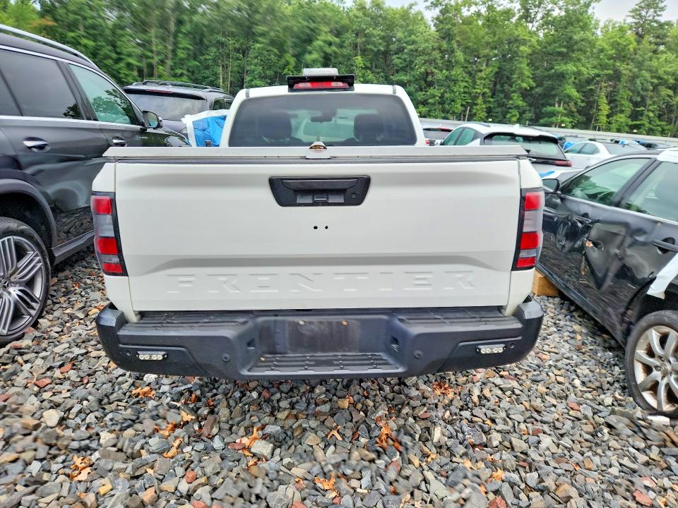 2024 Nissan Frontier VIN 1N6ED1CL6RN667092 COPART salvage auction — FRONT END, TX - CERTIFICATE OF TITLE, sold $9,500 on 2026-07-14 (photo 6)