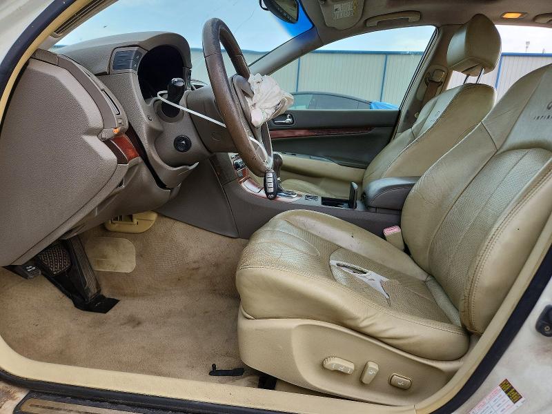 2007 Infiniti G35 VIN JNKBV61E47M713721 COPART salvage auction — FRONT END, FL - CERT OF TITLE SLVG REBUILDABLE, sold $725 on 2026-07-22 (photo 7)
