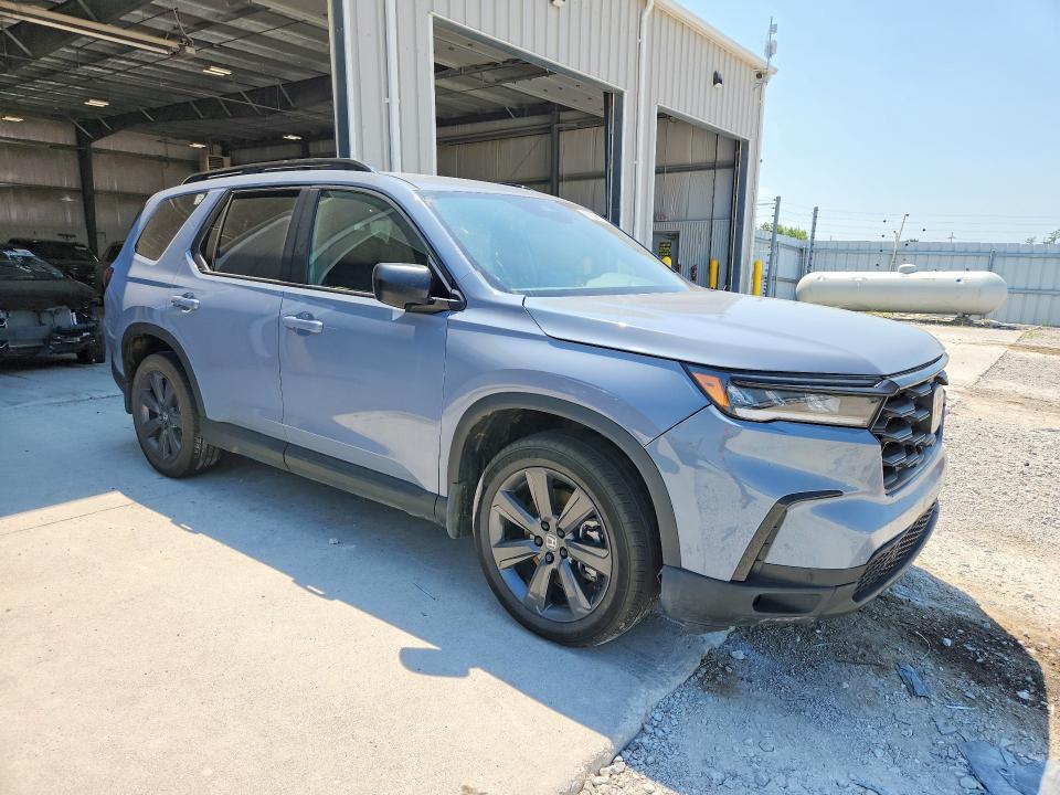 2025 Honda Pilot VIN 5FNYG1H38SB067694 COPART salvage auction — FRONT END, Ne - Cert Of Title-Salvage, sold $8,700 on 2026-07-28 (photo 4)