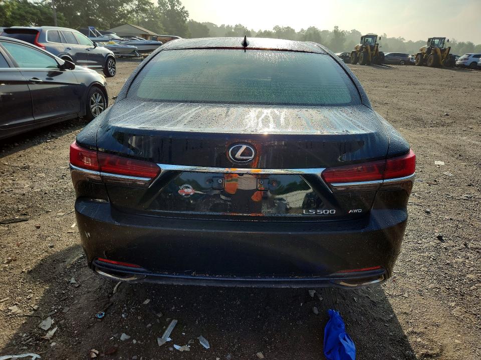2018 Lexus Ls VIN JTHC51FF3J5003073 COPART salvage auction — WATER/FLOOD, Nj - Cert Of Title-Salvage Flood, sold $300 on 2026-07-29 (photo 6)