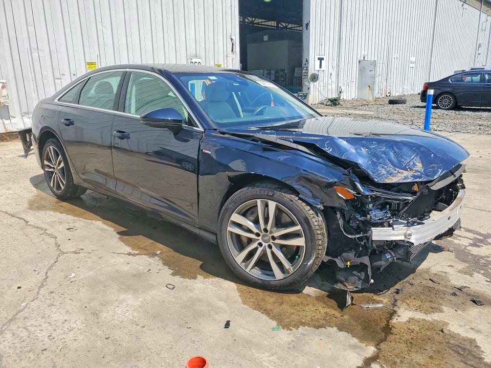 2020 Audi A6 VIN WAUL2AF29LN052298 COPART salvage auction — SIDE, Nj - Cert Of Title-Salvage, sold $8,200 on 2026-09-16 (photo 4)