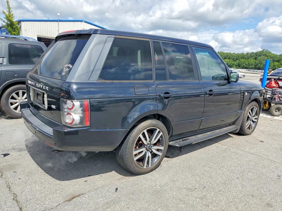 2012 Land rover RANGE ROVER VIN SALMF1D41CA360159 COPART salvage auction — MECHANICAL, Nc - Certificate Of Title, sold $1,100 on 2026-07-23 (photo 3)