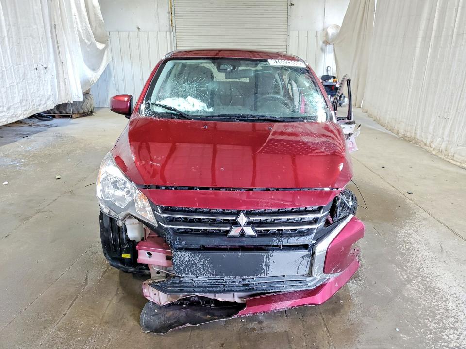 2024 Mitsubishi Mirage VIN ML32AUHJ8RH028365 COPART salvage auction — FRONT END, Fl - Certificate Of Destruction (P), sold $175 on 2026-07-22 (photo 5)