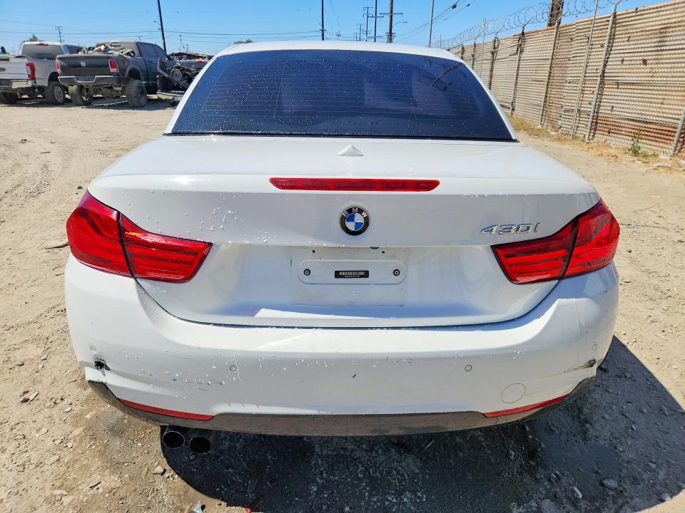 2018 BMW 4er VIN WBA4Z1C50JEC70466 COPART salvage auction — MINOR DENT/SCRATCHES, Ca - Dlr/Dis/Exp Only Salvage Title, sold $3,550 on 2026-07-20 (photo 6)