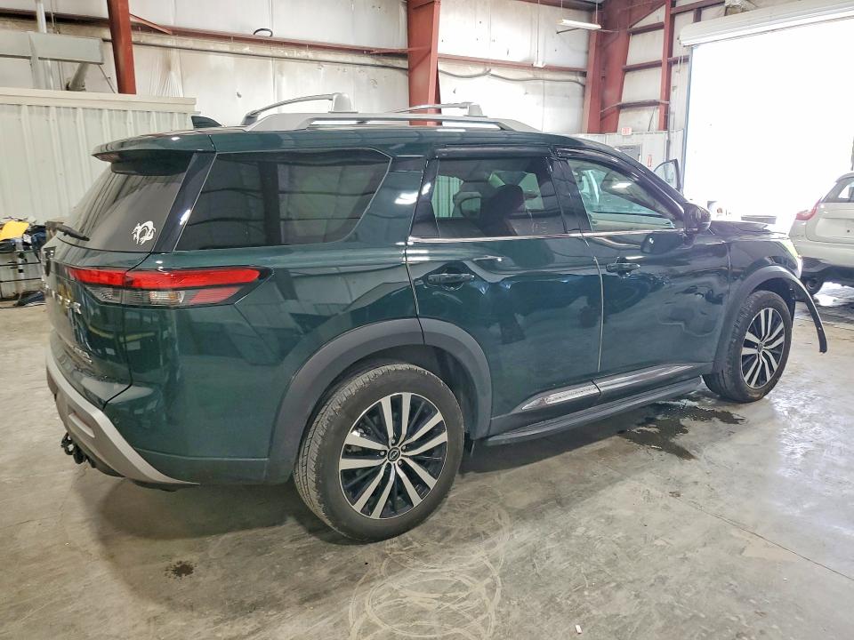 2023 Nissan Pathfinder VIN 5N1DR3DK2PC204565 COPART salvage auction — FRONT END, Ny - Mv-907A Salvage Certificate, sold $15,700 on 2026-08-24 (photo 3)