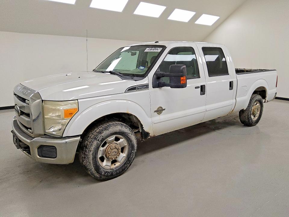 2012 Ford F-250 super duty VIN 1FT7W2AT7CEB29605 COPART salvage auction — MECHANICAL, TX - CERTIFICATE OF TITLE, sold $225 on 2026-07-09 (photo 1)