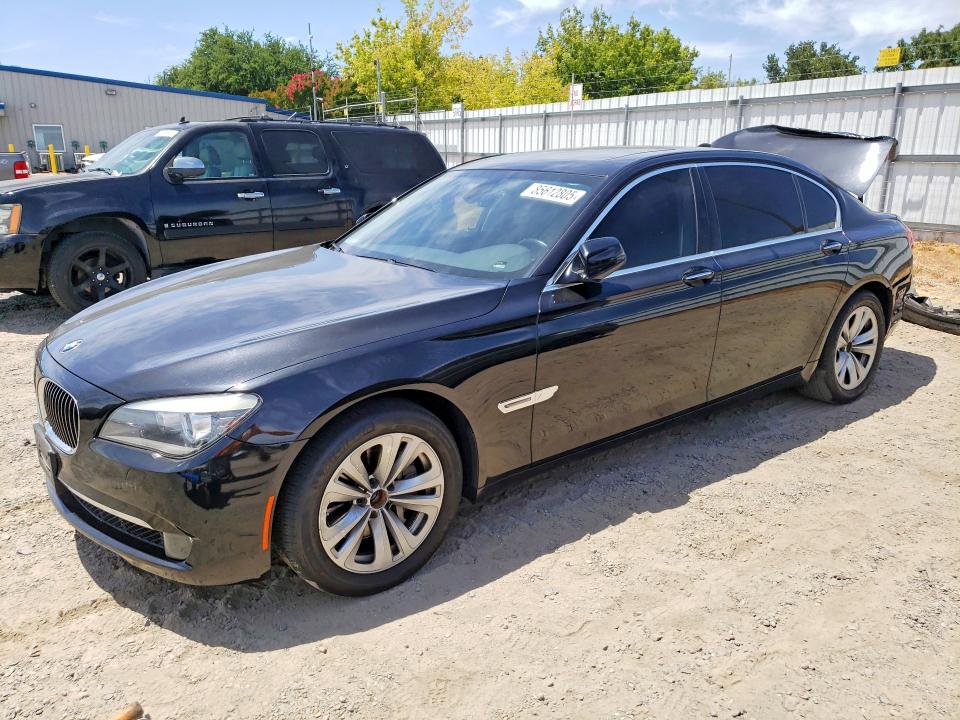 2012 BMW 7 series VIN WBAKB4C51CC577010 COPART salvage auction — REAR END, CA - SALVAGE CERTIFICATE, sold $3,800 on 2026-07-14 (photo 1)