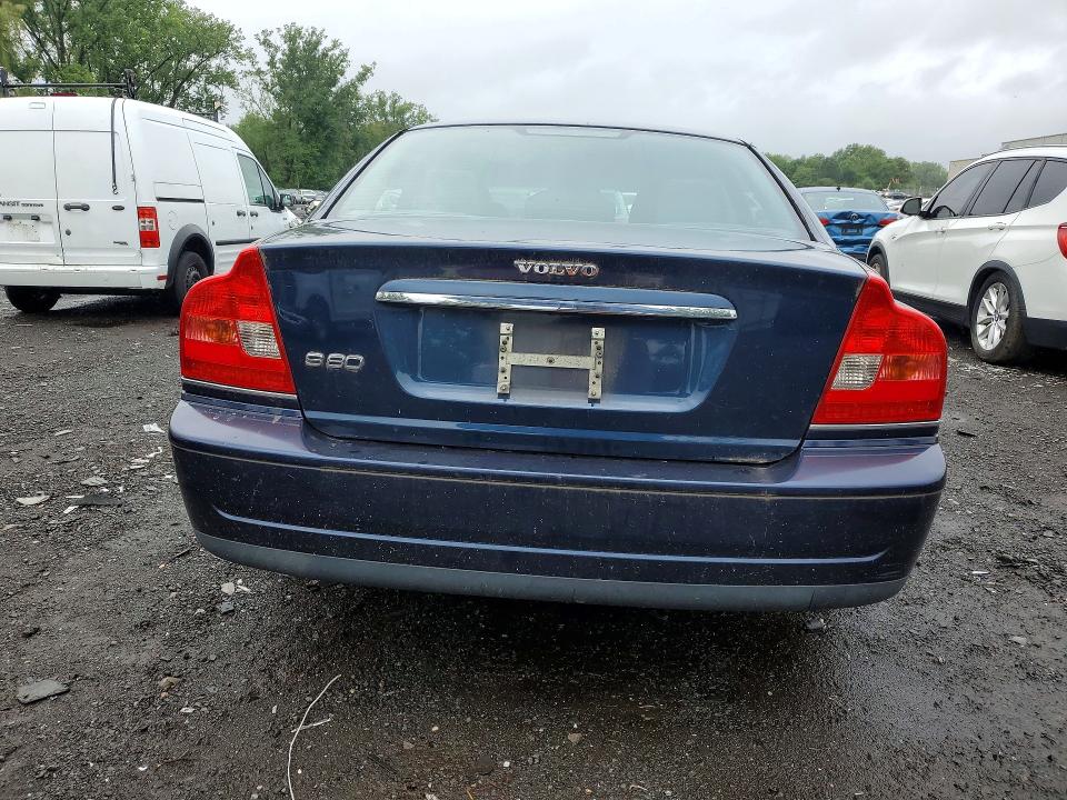 2004 Volvo S80 VIN YV1TS92D941355268 COPART salvage auction — FRONT END, Ct - Cert Of Title-Salvage, sold $475 on 2026-08-11 (photo 6)