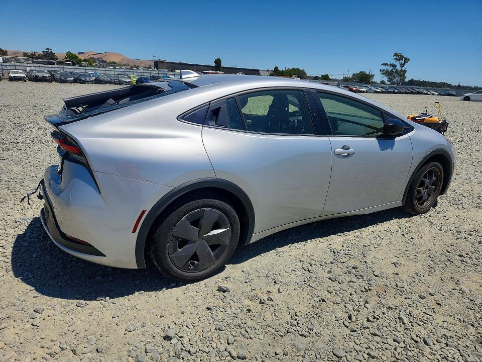 2024 Toyota Prius VIN JTDACAAUXR3016513 COPART salvage auction — REAR END, Ca - Salvage Certificate, sold $1,250 on 2026-07-30 (photo 3)