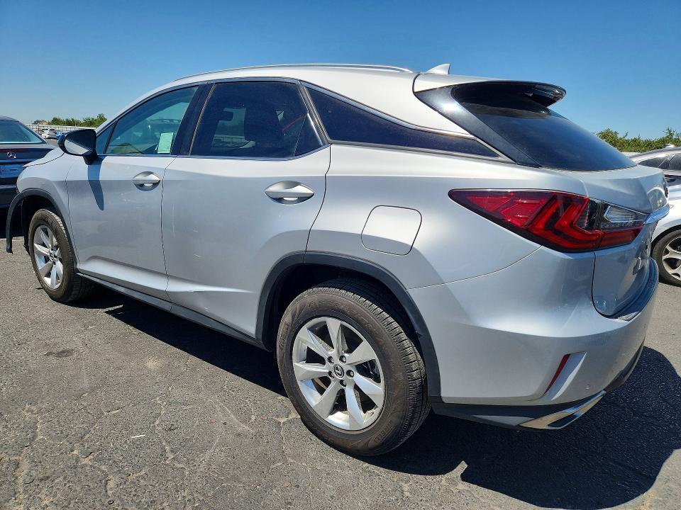 2018 Lexus Rx VIN 2T2ZZMCA5JC115642 COPART salvage auction — FRONT END, Ca - Salvage Certificate, sold $7,800 on 2026-07-27 (photo 2)