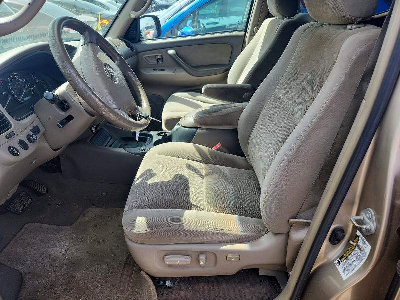 2005 Toyota Sequoia VIN 5TDZT34A35S263462 COPART salvage auction — NORMAL WEAR, MS - CERTIFICATE OF TITLE (P), sold $550 on 2026-07-22 (photo 7)