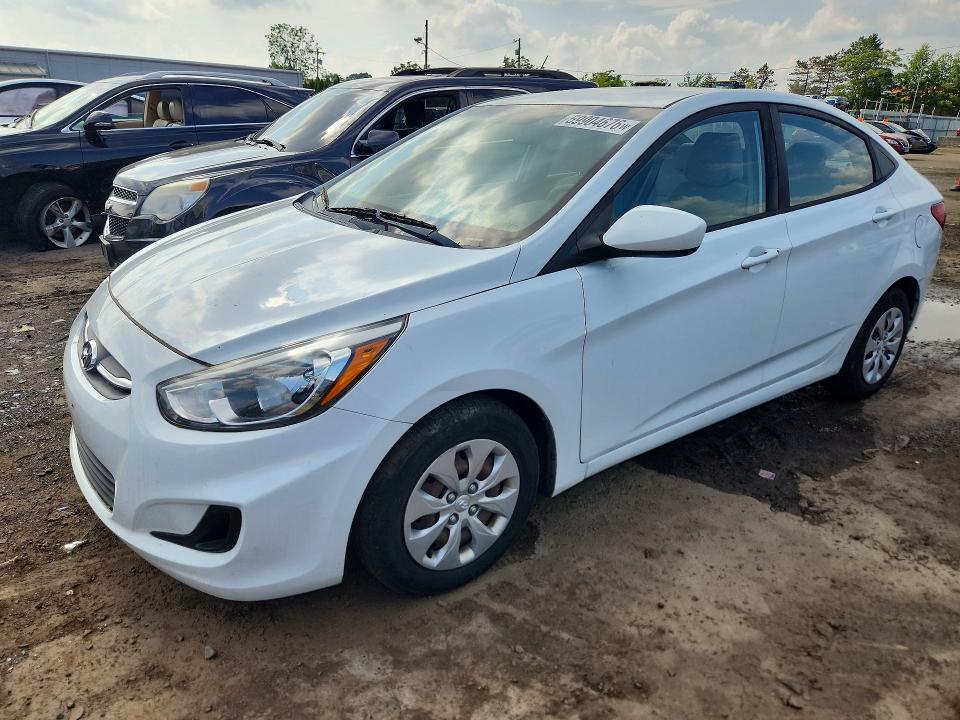 2017 Hyundai Accent VIN KMHCT4AE7HU287410 COPART salvage auction — SIDE, Ct - Certificate Of Title, sold $1,100 on 2026-07-21 (photo 1)