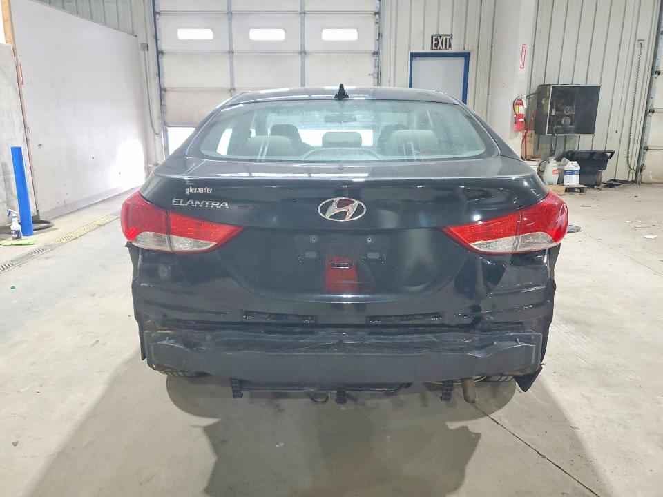 2012 Hyundai Elantra VIN KMHDH4AE3CU414152 COPART salvage auction — SIDE, Salvage Title, sold $750 on 2026-07-13 (photo 6)