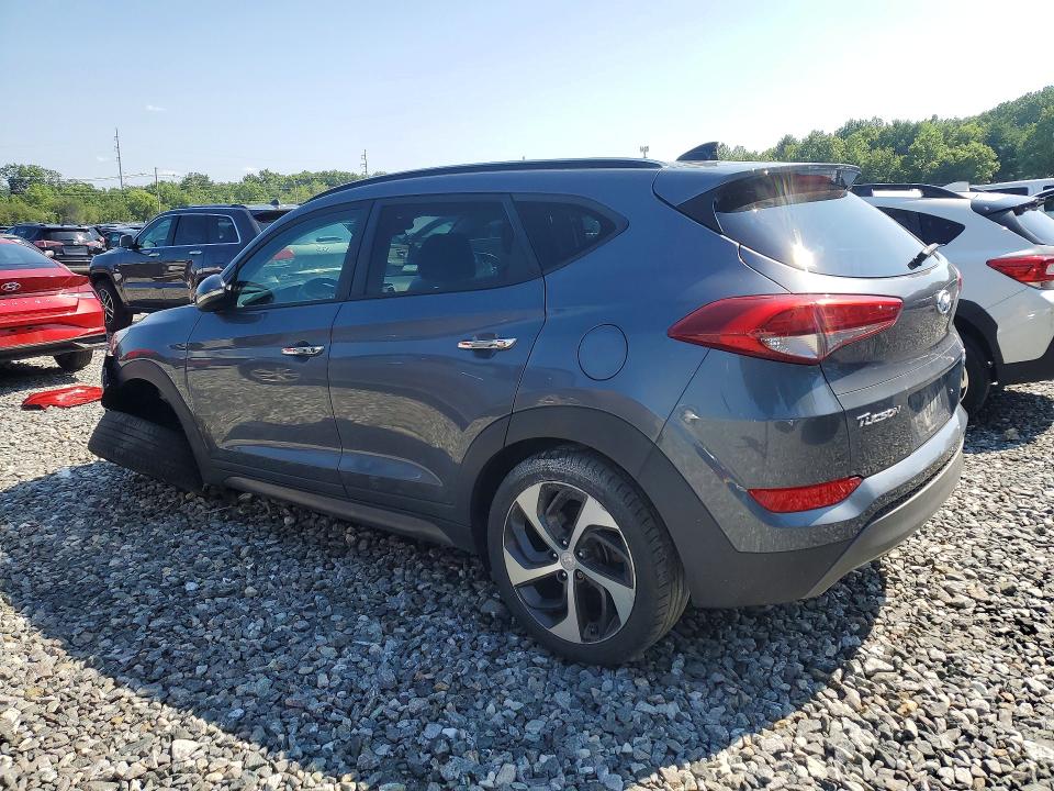 2016 Hyundai Tucson VIN KM8J3CA20GU239558 COPART salvage auction — FRONT END, Ma - Cert Of Title-Reconstrctd Coll, sold $3,900 on 2026-07-23 (photo 2)