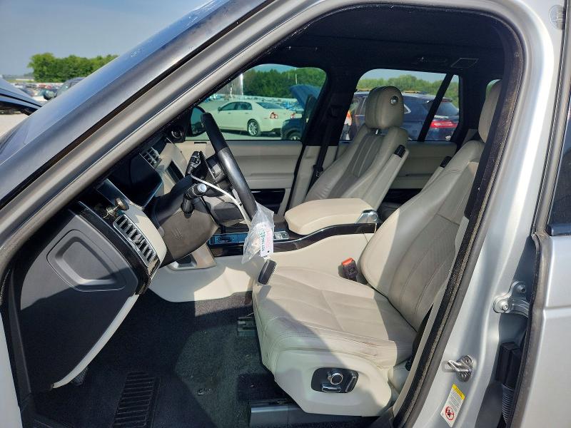 2017 Land rover RANGE ROVER VIN SALGS2FV3HA370610 COPART salvage auction — NORMAL WEAR, Va - Certificate Of Title (P), sold $6,200 on 2026-09-22 (photo 7)