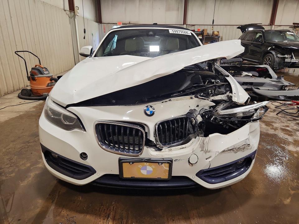 2019 BMW 2er VIN WBA2K1C59KVD41810 COPART salvage auction — FRONT END, Pa - Certificate Of Salvage, sold $2,350 on 2026-07-28 (photo 5)
