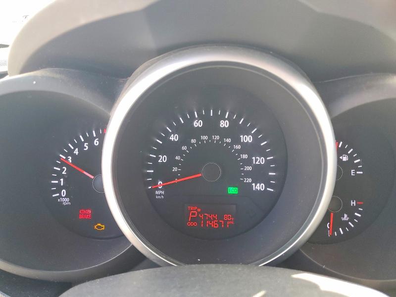 2013 Kia Soul VIN KNDJT2A68D7575647 COPART salvage auction — MINOR DENT/SCRATCHES, CA - DIS/DLR/EXP APP FOR DUP CLEAN, sold $425 on 2026-07-24 (photo 9)