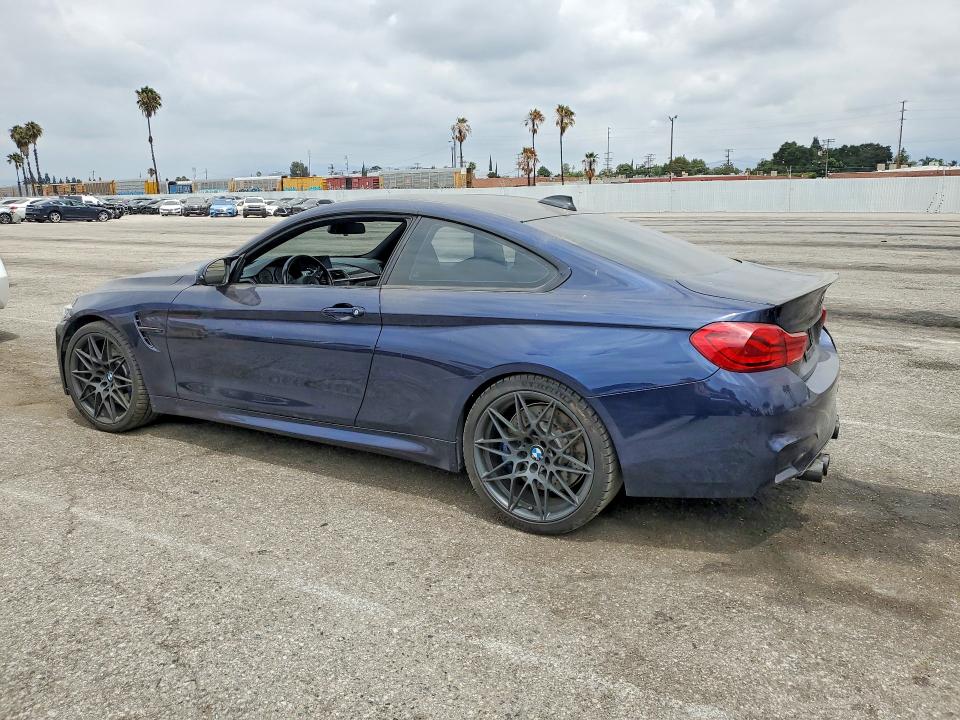 2018 BMW M4 VIN WBS4Y9C52JAC87578 COPART salvage auction — REAR END, CA - SALVAGE CERTIFICATE, sold $18,700 on 2026-08-21 (photo 2)