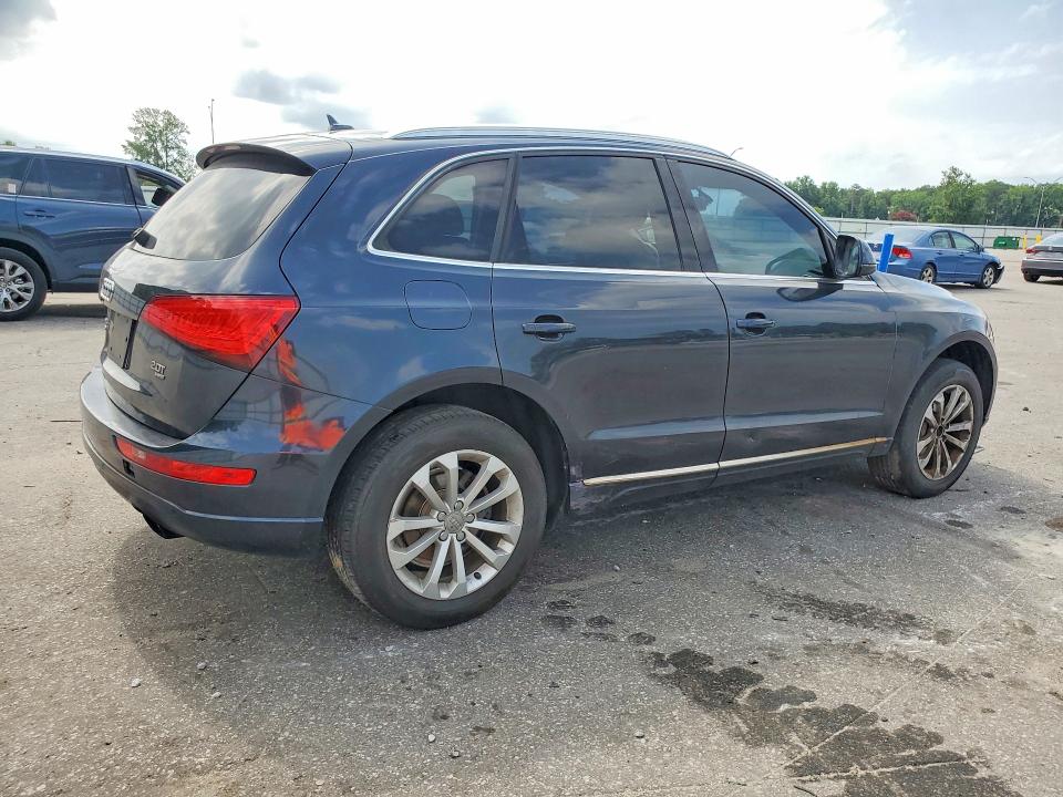 2013 Audi Q5 VIN WA1LFAFP2DA077016 COPART salvage auction — UNDERCARRIAGE, Nc - Dealer Only Clean Title, sold $700 on 2026-07-28 (photo 3)