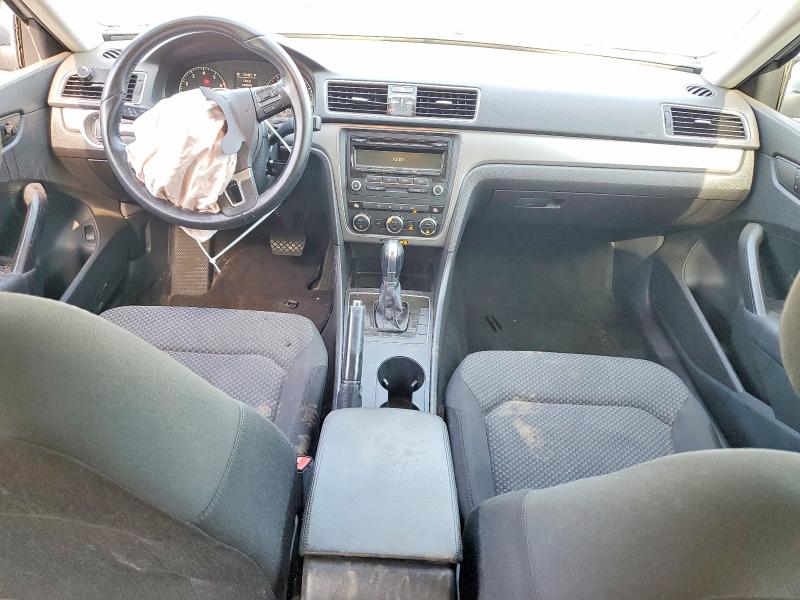 2012 Volkswagen Passat VIN 1VWAH7A32CC009877 COPART salvage auction — FRONT END, On - Permit Salvage, sold $200 on 2026-07-09 (photo 8)