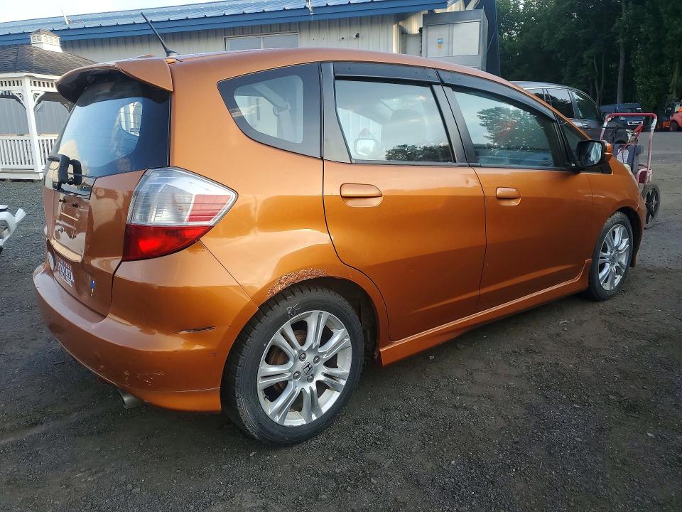 2009 Honda Fit VIN JHMGE88469S036359 COPART salvage auction — MECHANICAL, Ny - Certificate Of Title (P), sold $1,400 on 2026-07-16 (photo 3)
