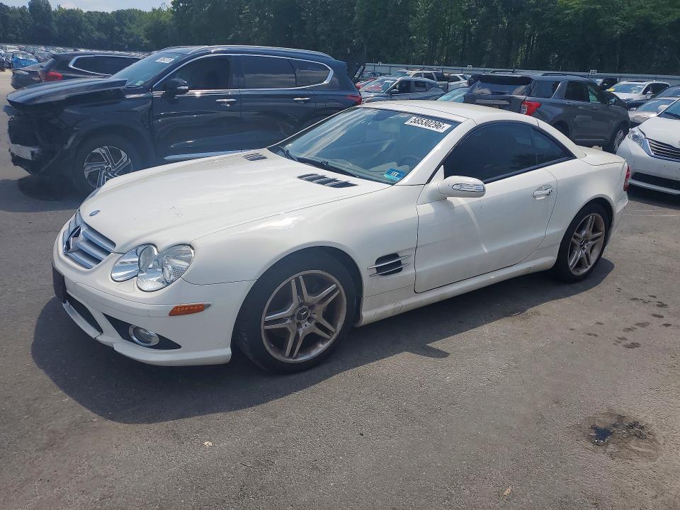 2007 Mercedes-benz Sl-klasse VIN WDBSK71F37F130133 COPART salvage auction — BURN, NJ - CERT OF TITLE-SALVAGE, sold $3,450 on 2026-07-23 (photo 1)