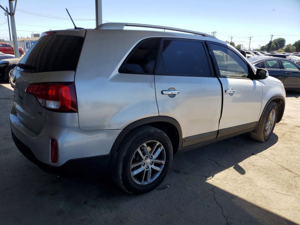 2015 Kia Sorento VIN 5XYKT4A67FG613343 COPART salvage auction — SIDE, CA - SALVAGE CERTIFICATE, sold $325 on 2026-07-27 (photo 3)
