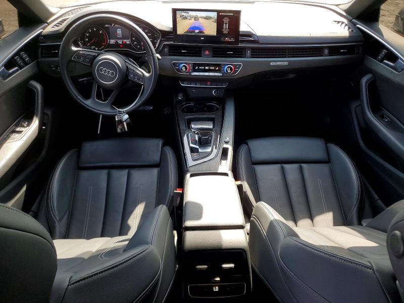 2023 Audi A5 VIN WAUDACF54PA008820 COPART salvage auction — SIDE, Ca - Salvage Certificate, sold $17,100 on 2026-08-17 (photo 8)