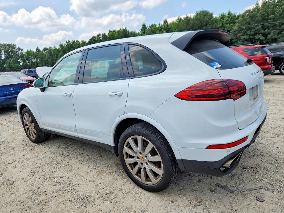 2017 Porsche Cayenne VIN WP1AA2A21HKA85751 COPART salvage auction — MECHANICAL, Va - Cert Of Title - Salvage, sold $2,750 on 2026-07-28 (photo 2)