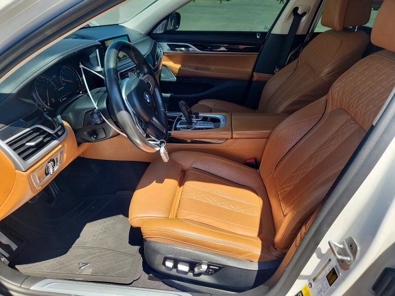 2019 BMW M760i xdrive VIN WBA7H6C58KG615050 COPART salvage auction — NORMAL WEAR, TX - SALVAGE VEHICLE TITLE (P), sold $8,600 on 2026-07-30 (photo 7)