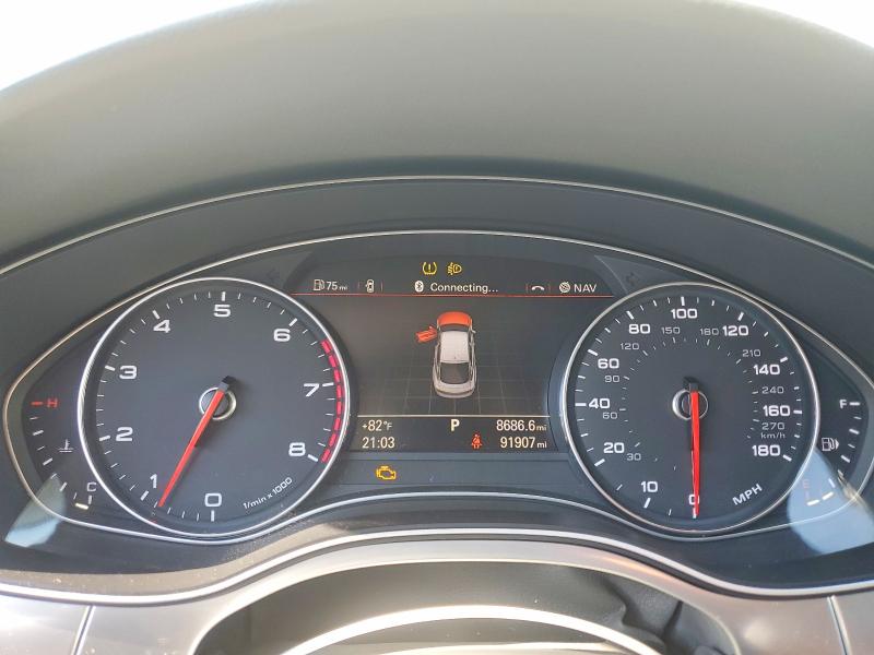 2015 Audi A7 VIN WAU2GAFCXFN062154 COPART salvage auction — FRONT END, Nc - Dealer Only Clean Title, sold $275 on 2026-07-23 (photo 9)