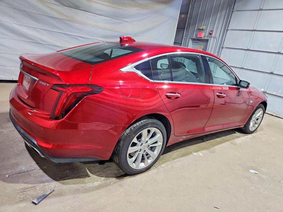 2025 Cadillac Ct5 VIN 1G6DS5RW2S0115415 COPART salvage auction — FRONT END, Nh - Cert Of Title-Salvage, sold $23,300 on 2026-08-27 (photo 3)