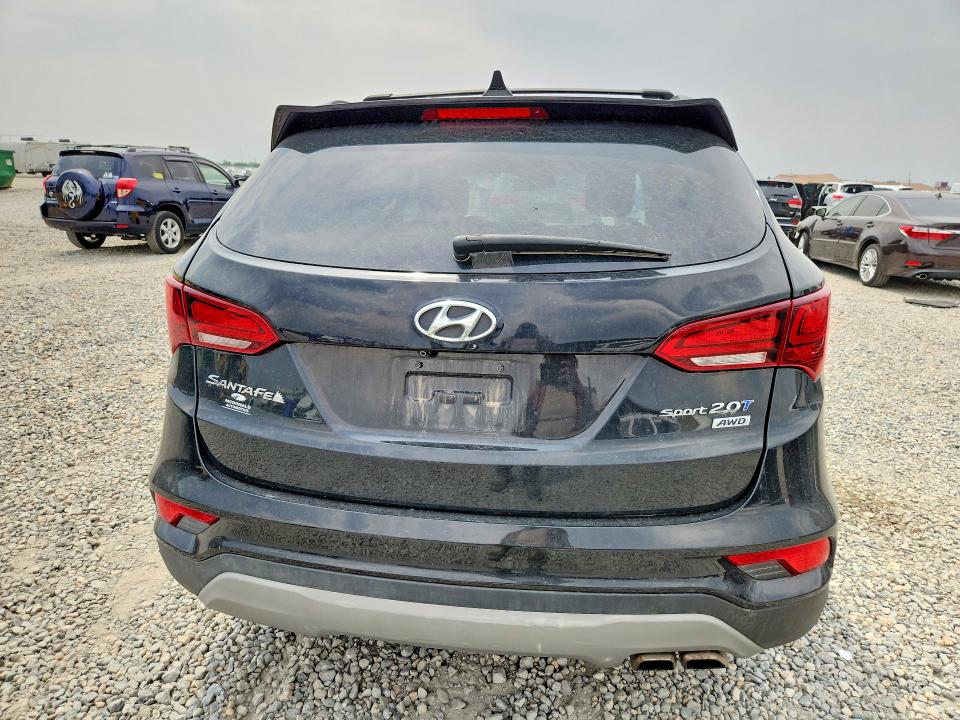 2018 Hyundai Santa fe VIN 5XYZUDLA0JG548650 COPART salvage auction — FRONT END, Co - Public - Salvage Title, sold $4,800 on 2026-07-14 (photo 6)