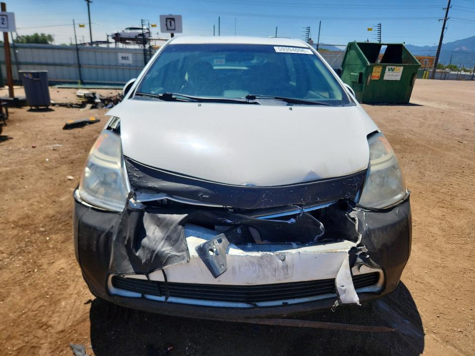 2006 Toyota Prius VIN JTDKB20U767528779 COPART salvage auction — FRONT END, Co - Salvage Title, sold $350 on 2026-07-27 (photo 5)