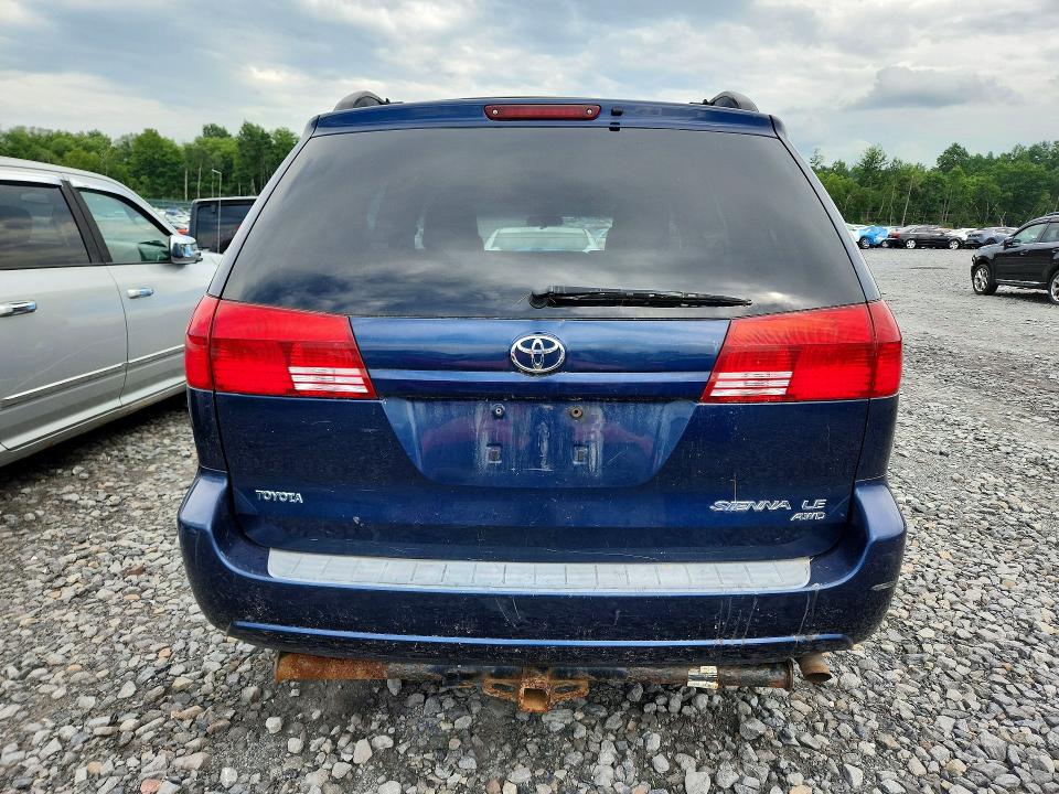 2005 Toyota Sienna VIN 5TDBA23C95S053968 COPART salvage auction — FRONT END, Pa - Certificate Of Salvage, sold $400 on 2026-07-29 (photo 6)