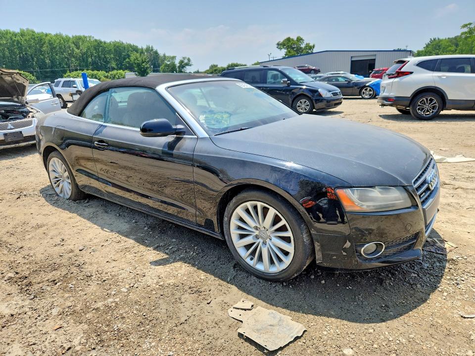 2012 Audi A5 VIN WAULFAFH2CN000455 COPART salvage auction — MECHANICAL, Va - Certificate Of Title, sold $525 on 2026-07-18 (photo 4)