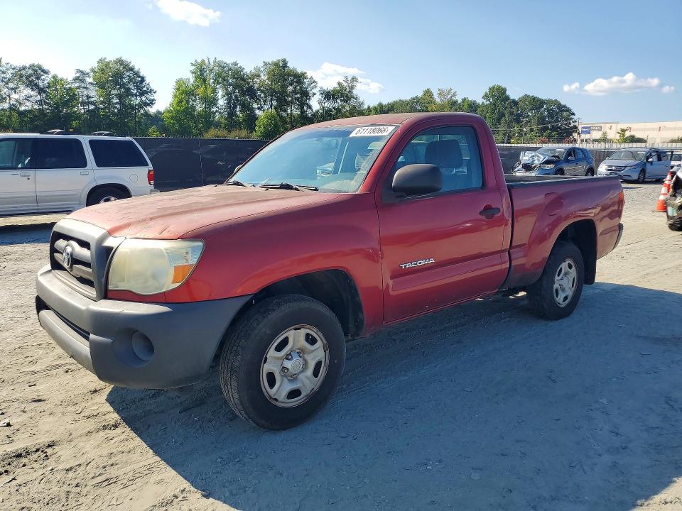 2008 Toyota Tacoma VIN 5TENX22N58Z486757 COPART salvage auction — MECHANICAL, SC - CERTIFICATE OF TITLE, sold $2,550 on 2026-07-29 (photo 1)