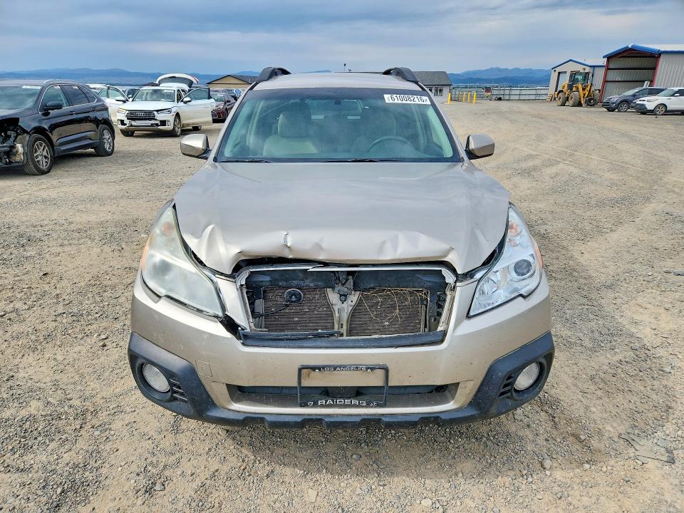 2014 Subaru Outback VIN 4S4BRBCC1E3248095 COPART salvage auction — FRONT END, Mt - Salvage Certificate Of A Vehic, sold $975 on 2026-08-25 (photo 5)
