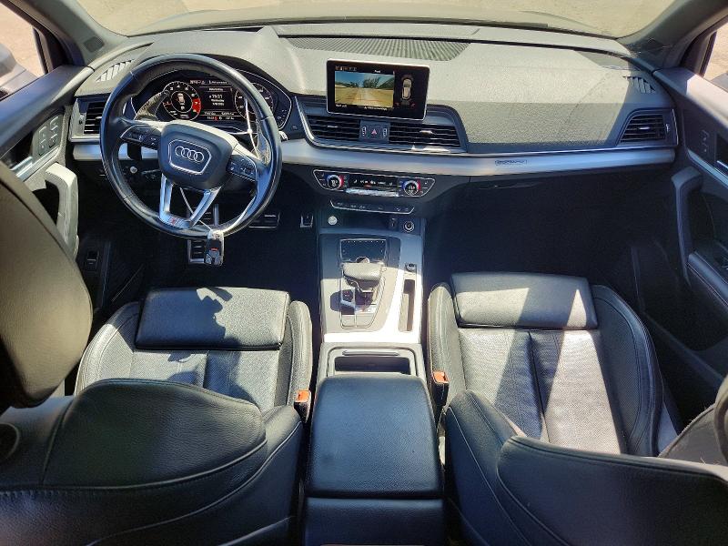 2018 Audi Sq5 VIN WA1C4AFY2J2098419 COPART salvage auction — FRONT END, Ca - Salvage Certificate, sold $5,300 on 2026-07-24 (photo 8)